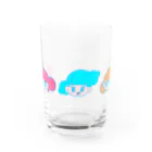 NEXT TIMEのキューティースリー＠pashiri Water Glass :front