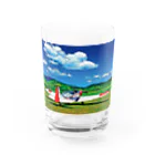 GALLERY misutawoの草原の飛行機 グラス前面