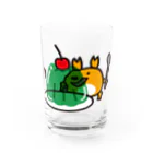 ただとま屋のカニぞうとゼリー Water Glass :front