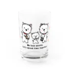 Kizplanning 「Sylph&Devil's」のしろいぬルッチー【3wes】ピンク Water Glass :front