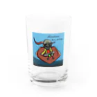 KazのKaz_fishing_オリジナルグッズ Water Glass :front