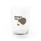 イニミニ×マートのKIWI&KIWI Water Glass :front