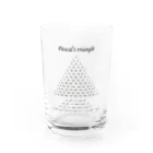 Mathematicsのパスカルの三角形 Water Glass :front