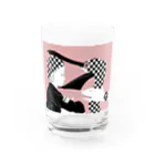 石松チ明 不美人画店の甘ったれ Water Glass :front