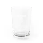 DRIPPEDのBUDDHA-仏像- 白ロゴ Water Glass :front