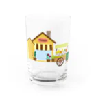 VIETSTAR★１０８のレトログラス　フラワーショップ Water Glass :front