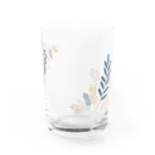VIETSTAR★１０８のレトログラス　葉 Water Glass :front