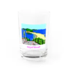 ゲイムマンの店の“恋人の聖地” エンジェルロード ドット絵 Water Glass :front