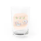 ☃も々のせ☃のパティシエクラブ Water Glass :front