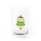 ぱくぱく村ふるさと納税のぱくぱく村のお茶畑の妖精 Water Glass :front