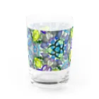 シゲマツヤの月に舞う Water Glass :front