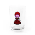 Cattermelaのドット絵お人形さん Water Glass :front