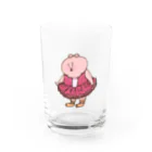 ぱくぱく村ふるさと納税のぱくぱく村のリトルバレリーナ(シンプル) Water Glass :front