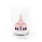 VIETSTAR★１０８のレトログラス　ピンク教会 グラス前面