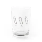 ぴよのユムシ Water Glass :front