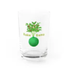 ekoeko ショップの苔玉 こけだま グラス Water Glass :front