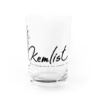 kemlist × .chillsourceのKemlist BottleLogo 21AW グラス前面