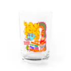 INASBY 髑髏毒郎のボサボサモンスター！！ Water Glass :front