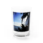 4cookiesのハワイアンサンセット Water Glass :front