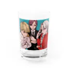 宛然サカナの兄さんトリオ Water Glass :front