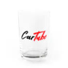 新車購入アドバンスチャンネル【CarTube】のCarTube（赤黒） Water Glass :front