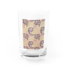 花名画アートグッズのウィリアム・モリス《りんご》ベージュver. Water Glass :front