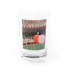 ナナセカモのニッコリ風船かも Water Glass :front