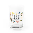 ことり暮らすの看板イラスト（線なし） Water Glass :front