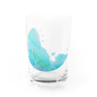 Orsetto.Kana.Artのしぶき Water Glass :front