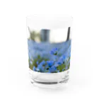 te Reneの瑠璃唐草 Water Glass :front