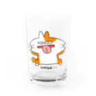 NORICOPOの挑発するほげねこちゃん Water Glass :front