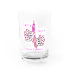 SASARiNS のHave a Heart to heart Water Glass :front