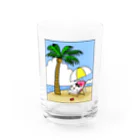 NOKIO MUXのニワトリの休日　夏C Water Glass :front