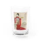 世界の絵画アートグッズの竹久夢二《立田姫》 Water Glass :front