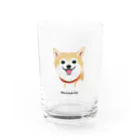 miniño（ミニーニョ）の柴犬 Water Glass :front