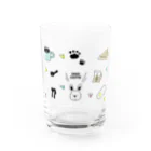 onsocoffeeオリジナルグッズのONSO COFFEE Water Glass :front