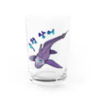 LalaHangeulのゴーストシャーク　ハングルバージョン Water Glass :front