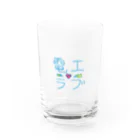 みにらのおみせの電工ラブ Water Glass :front