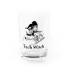 nidan-illustrationの“Tech Witch” Water Glass :front