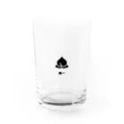 bookslopeの桃一 のみ 黒 Water Glass :front