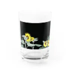 酢とレモンの夜の向日葵 Water Glass :front