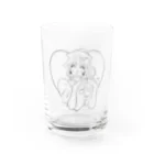 PLAYFULの自己肯定ガール Water Glass :front