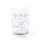 soratoのグミたち/白 Water Glass :front