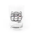 『ご飯屋CAFEネコチャンチ』のご飯屋CAFEネコチャンチ3猫ちゃん Water Glass :front