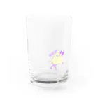 あやさんのウォウウォウおばけちゃん(カラー) Water Glass :front