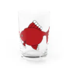 Amiの風車赤金魚 Water Glass :front