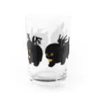 mofusandのハロウィンには奴らが Water Glass :front