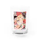 放蕩娘の売店のゲイシャコンニチハ Water Glass :front