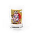 猫様のお通りのチョー開運猫 Water Glass :front