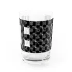 ニホンゴデザインの50音ひらがなバージョン Water Glass :front